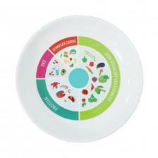 8inch Melamine Dinner Plate without Lip